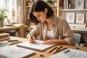 découvrez des conseils et techniques simples pour apprendre à dessiner quand on débute, et développez votre talent pas à pas.