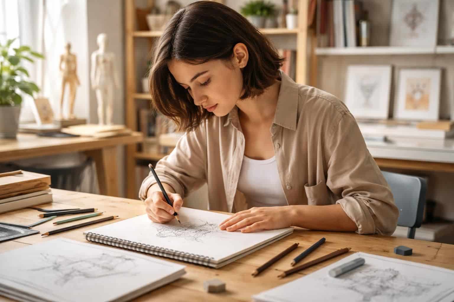 découvrez des conseils et techniques simples pour apprendre à dessiner quand on débute, et développez votre talent pas à pas.