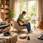 découvrez nos conseils essentiels pour bien débuter la pratique musicale à la maison et progresser efficacement, quel que soit votre instrument.