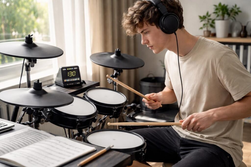 découvrez des techniques efficaces pour améliorer rapidement votre sens du rythme et progresser en musique.