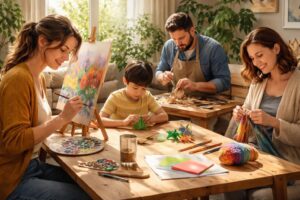 découvrez des hobbies créatifs pour réduire le temps passé devant les écrans et stimuler votre imagination.