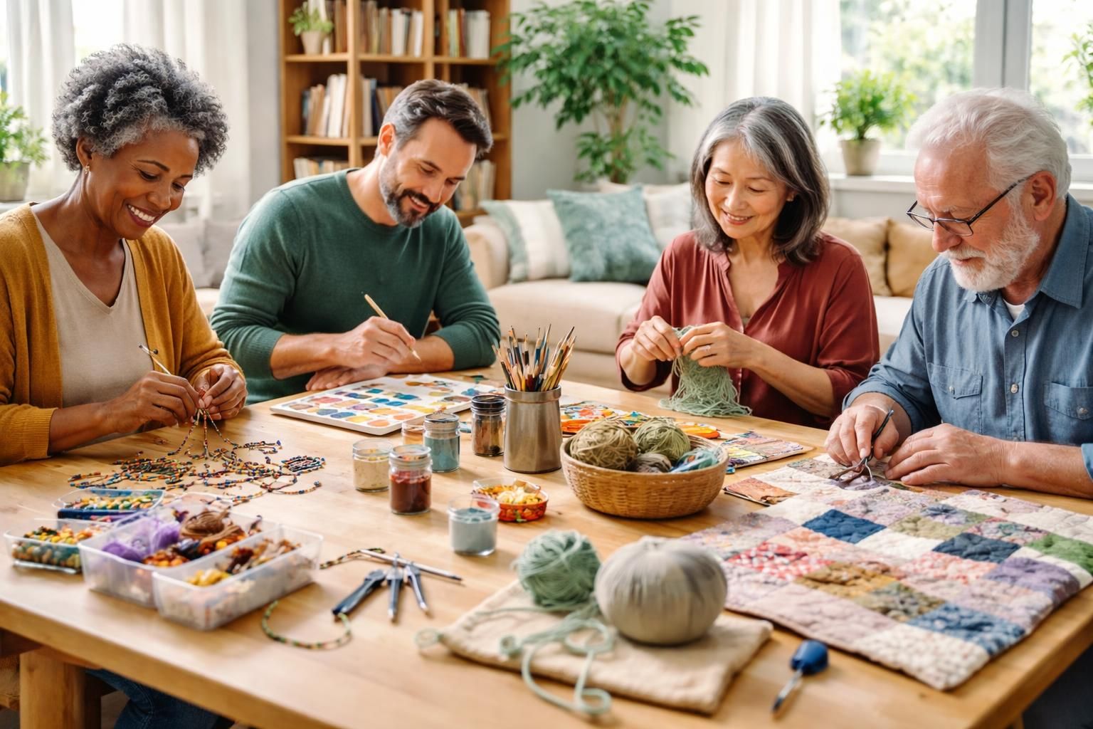 découvrez des activités manuelles relaxantes pour adultes qui favorisent la détente, la créativité et le bien-être au quotidien.