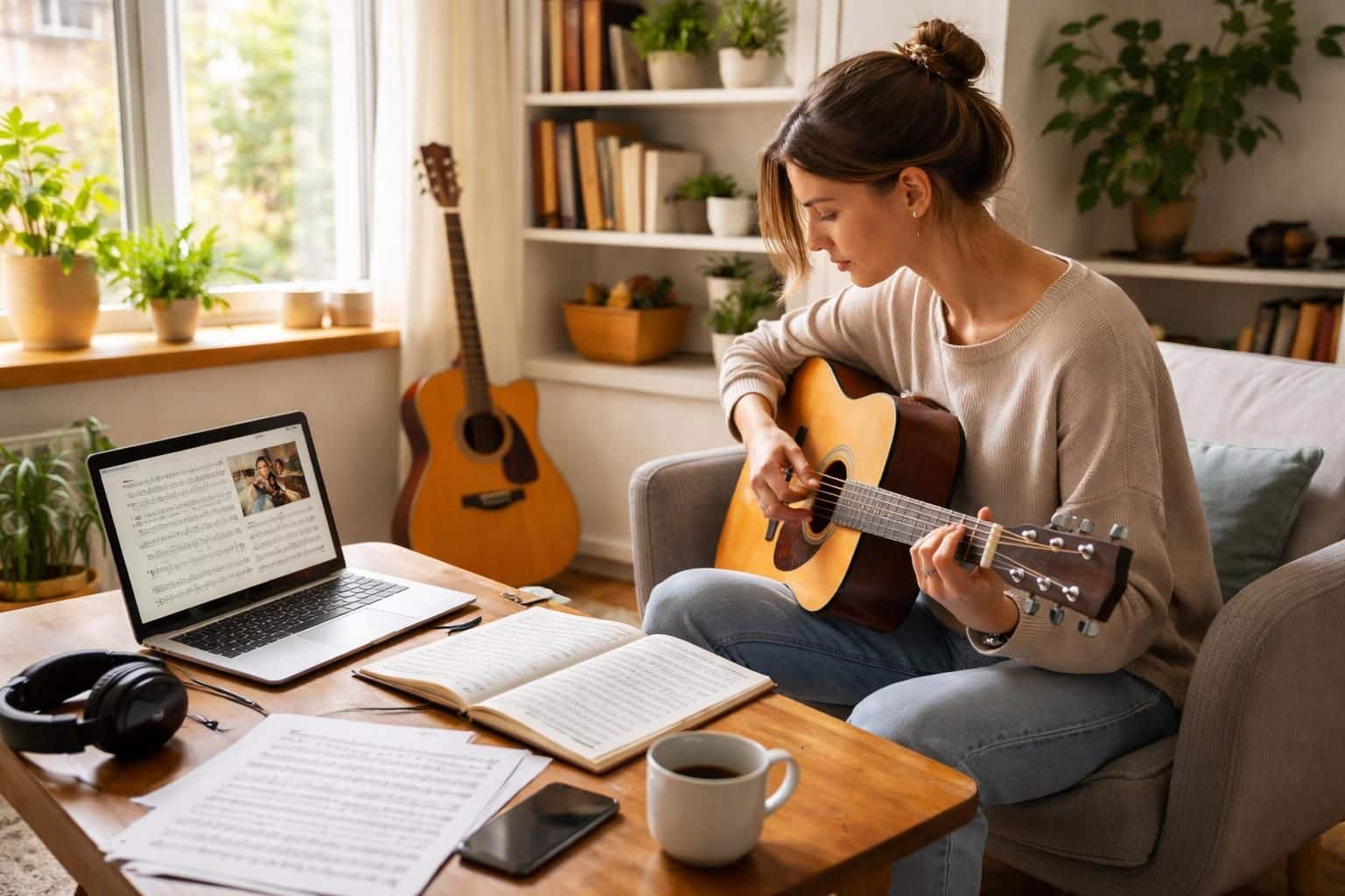 découvrez des méthodes efficaces et simples pour apprendre la musique seul chez vous, à votre rythme, sans besoin de cours formels.