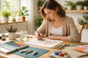 découvrez comment les loisirs créatifs peuvent stimuler votre concentration et favoriser votre bien-être mental au quotidien.